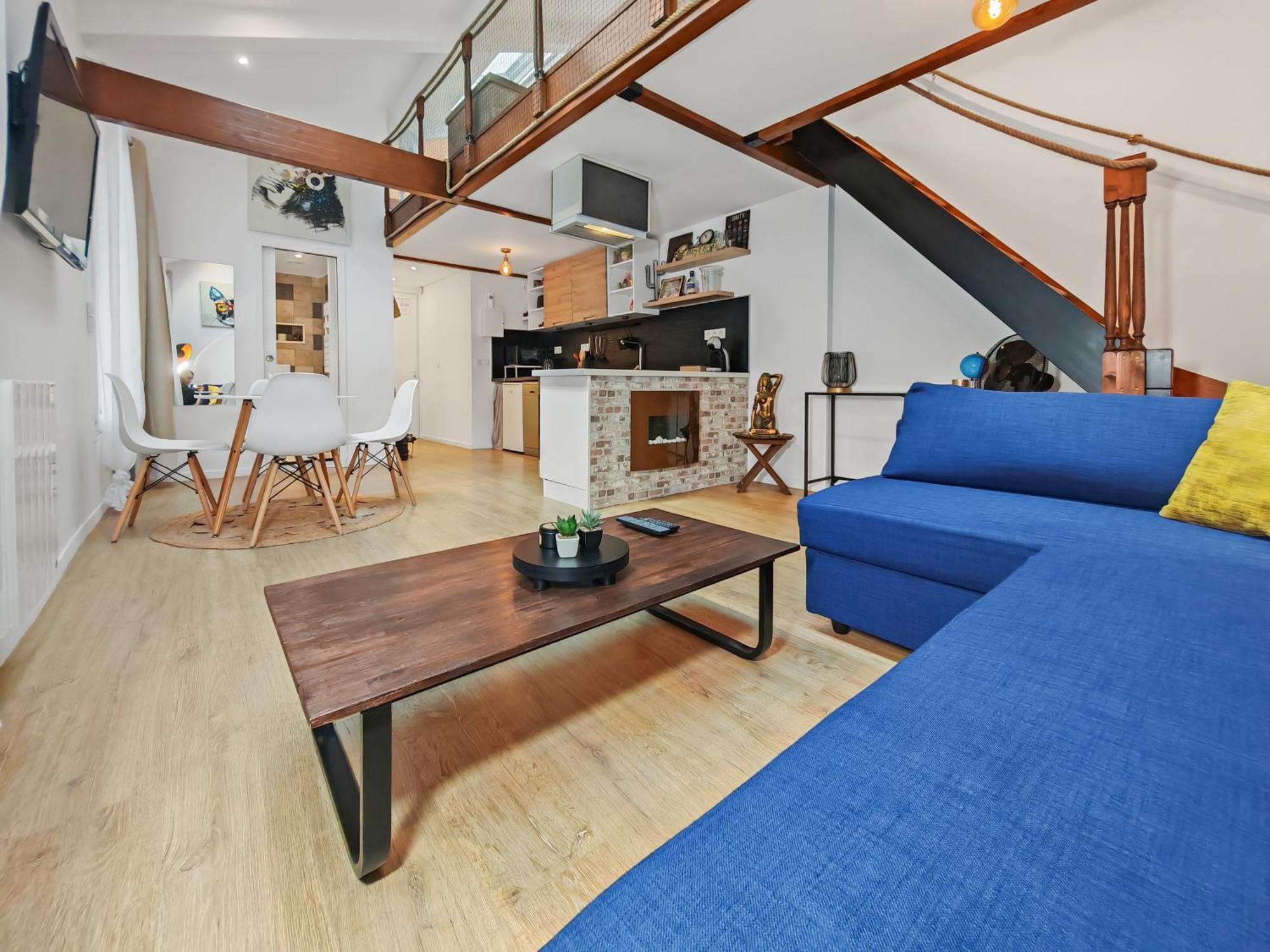 Loft Duplex A 2 Min De Paris - Parking Gratuit Apartment Le Pre-Saint-Gervais Ngoại thất bức ảnh